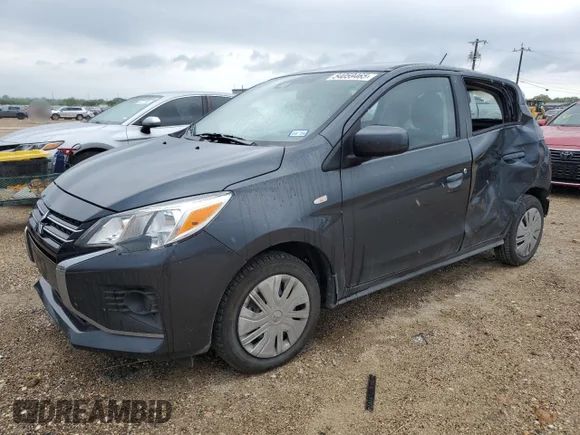✅ 2024 Mitsubishi Mirage ES • VIN: ML32AUHJ7RH012349 • Лот: 54059465. Опубліковано раніше на Copart з пробігом 13 102 миль. Безкоштовний доступ до архіву аукціонних продажів зі США та докладний звіт про історію автомобіля на DreamBid. Зображення 1.