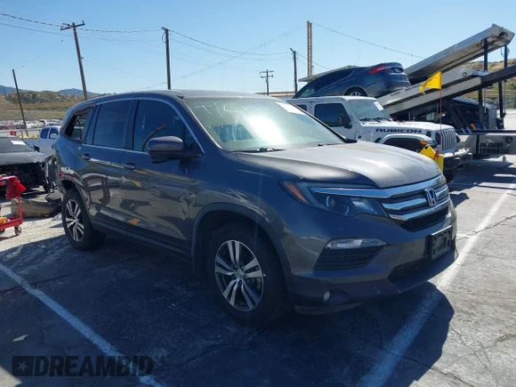 ✅ 2018 Honda Pilot EX-L • VIN: 5FNYF5H57JB013457 • Лот: 45110841. Опубліковано раніше на IAAI з пробігом Не вказано. Безкоштовний доступ до архіву аукціонних продажів зі США та докладний звіт про історію автомобіля на DreamBid. Зображення 1.