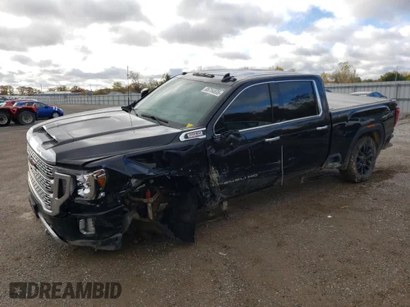 ✅ 2022 GMC Sierra 3500HD Denali • VIN: 1GT49WEY5NF126867 • Лот: 85754835. Опубликован ранее на Copart с пробегом 116 633 миль. Бесплатный доступ к архиву аукционных продаж из США и подробный отчёт об истории автомобиля на DreamBid. Изображение 1.