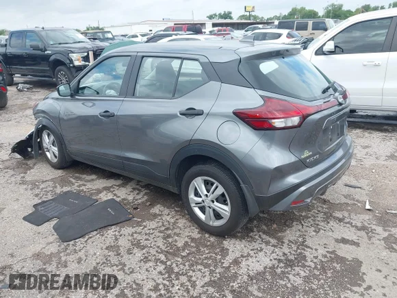 ✅ 2024 Nissan Kicks S • VIN: 3N1CP5BV9RL595335 • Лот: 44842877. Опубликован ранее на IAAI с пробегом 22 398 миль. Бесплатный доступ к архиву аукционных продаж из США и подробный отчёт об истории автомобиля на DreamBid. Изображение 3.