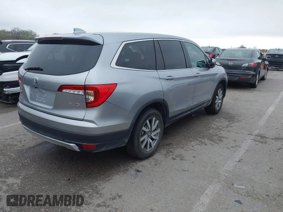 ✅ 2021 Honda Pilot EX-L • VIN: 5FNYF6H53MB047096 • Lot: 44764877. Wystawiony na IAAI z przebiegiem 138 223 mil. Bezpłatny archiwum sprzedaży aukcyjnych z USA i szczegółowy raport historii pojazdu na DreamBid. Zdjęcie 4.