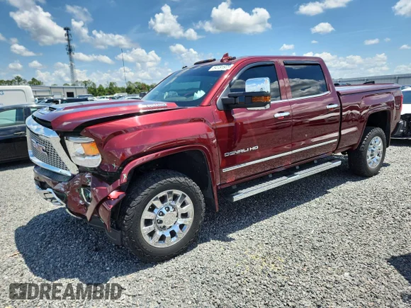 ✅ 2017 GMC Sierra 2500HD Denali • VIN: 1GT12UEY2HF167960 • Lot: 54181976. Listed on Copart with 137,865 mi. Free auction sales archive from the USA and detailed vehicle history report at DreamBid. Image 1.