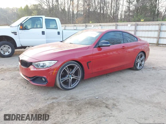 ✅ 2014 BMW 4 Series 428i • VIN: WBA3N3C59EF711723 • Lot: 44719582. Listed on IAAI with 148,305 mi. Free auction sales archive from the USA and detailed vehicle history report at DreamBid. Image 2.