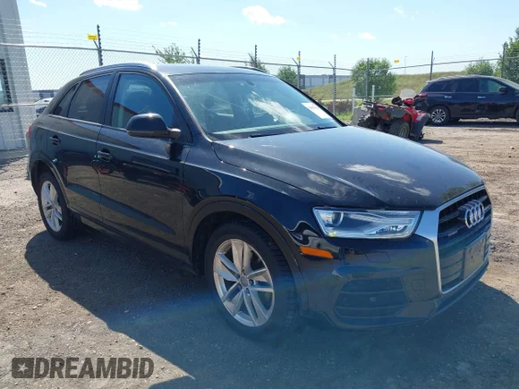 ✅ 2017 Audi Q3 Premium • VIN: WA1ECCFS7HR014986 • Lot: 43070269. Wystawiony na IAAI z przebiegiem 129 080 mil. Bezpłatny archiwum sprzedaży aukcyjnych z USA i szczegółowy raport historii pojazdu na DreamBid. Zdjęcie 1.