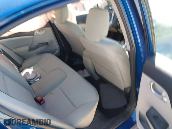 ✅ 2014 Honda Civic LX • VIN: 19XFB2F55EE030659 • Lot: 44592133. Listed on IAAI with Not provided. Free auction sales archive from the USA and detailed vehicle history report at DreamBid. Image 8.