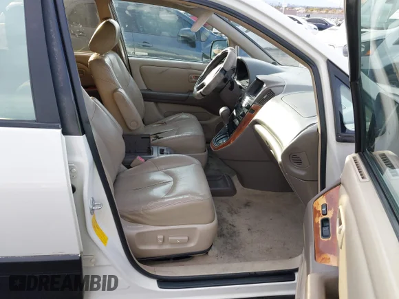 ✅ 2000 Lexus RX 300 • VIN: JT6GF10U2Y0068566 • Lot: 41636344. Wystawiony na IAAI z przebiegiem 279 388 mil. Bezpłatny archiwum sprzedaży aukcyjnych z USA i szczegółowy raport historii pojazdu na DreamBid. Zdjęcie 5.