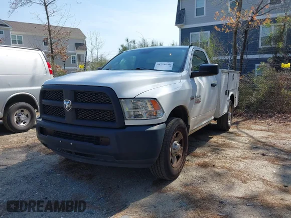 ✅ 2015 Ram 2500 Tradesman • VIN: 3C7WR4AT9FG704849 • Лот: 44724649. Опубліковано раніше на IAAI з пробігом 78 342 миль. Безкоштовний доступ до архіву аукціонних продажів зі США та докладний звіт про історію автомобіля на DreamBid. Зображення 2.