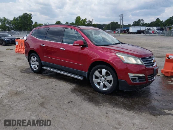 ✅ 2013 Chevrolet Traverse LTZ • VIN: 1GNKRLKD6DJ182584 • Лот: 45408158. Опубликован ранее на IAAI с пробегом 87 280 миль. Бесплатный доступ к архиву аукционных продаж из США и подробный отчёт об истории автомобиля на DreamBid. Изображение 1.