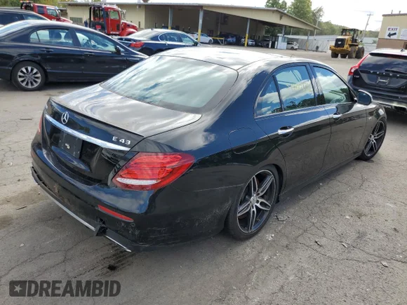 ✅ 2018 Mercedes-Benz E 43 AMG • VIN: WDDZF6EB3JA483908 • Lot: 51700332. Listed on Copart with Not provided. Free auction sales archive from the USA and detailed vehicle history report at DreamBid. Image 4.
