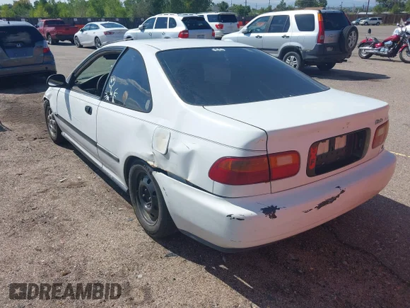 ✅ 1993 Honda Civic • VIN: 1HGEJ2140PL002535 • Lot: 43299917. Wystawiony na IAAI z przebiegiem 251 100 mil. Bezpłatny archiwum sprzedaży aukcyjnych z USA i szczegółowy raport historii pojazdu na DreamBid. Zdjęcie 3.