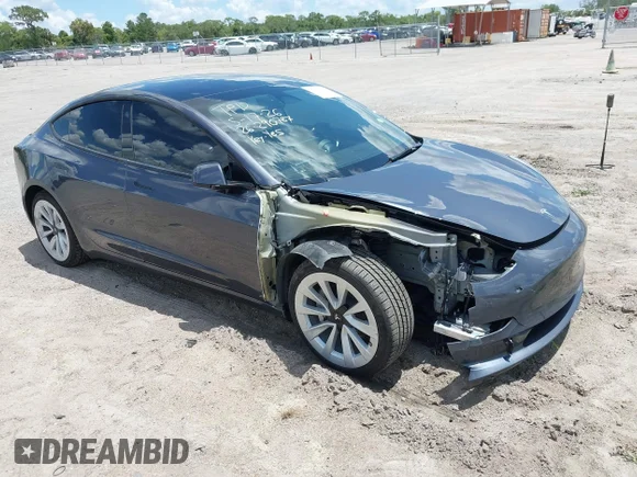 ✅ 2023 Tesla Model 3 • VIN: 5YJ3E1EA0PF676482 • Lot: 45162774. Wystawiony na IAAI z przebiegiem 46 017 mil. Bezpłatny archiwum sprzedaży aukcyjnych z USA i szczegółowy raport historii pojazdu na DreamBid. Zdjęcie 1.