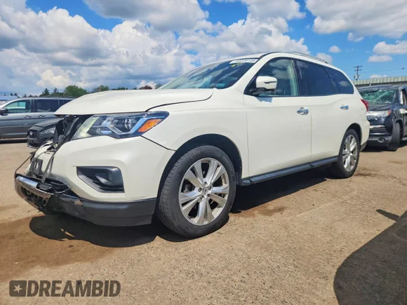 ✅ 2019 Nissan Pathfinder SL • VIN: 5N1DR2MMXKC609092 • Lot: 50359186. Wystawiony na Copart z przebiegiem 91 429 mil. Bezpłatny archiwum sprzedaży aukcyjnych z USA i szczegółowy raport historii pojazdu na DreamBid. Zdjęcie 1.
