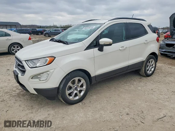 ✅ 2018 Ford EcoSport SE • VIN: MAJ3P1TE4JC207566 • Lot: 48359816. Listed on Copart with 103,070 mi. Free auction sales archive from the USA and detailed vehicle history report at DreamBid. Image 1.