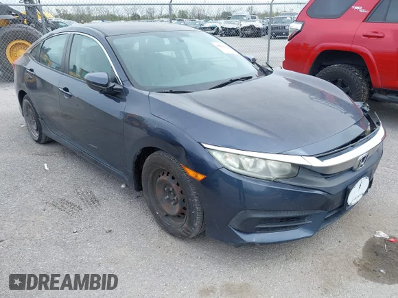 ✅ 2016 Honda Civic LX • VIN: 19XFC2F5XGE094857 • Лот: 44643364. Опубліковано раніше на IAAI з пробігом 116 397 миль. Безкоштовний доступ до архіву аукціонних продажів зі США та докладний звіт про історію автомобіля на DreamBid. Зображення 1.