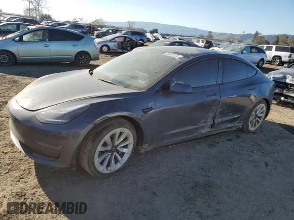 ✅ 2022 Tesla Model 3 Long Range • VIN: 5YJ3E1EB1NF334190 • Лот: 38442133. Опубліковано раніше на Copart з пробігом 15 151 миль. Безкоштовний доступ до архіву аукціонних продажів зі США та докладний звіт про історію автомобіля на DreamBid. Зображення 1.