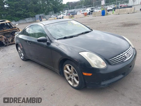 ✅ 2003 Infiniti G35 w/Leather • VIN: JNKCV54E13M205226 • Lot: 42769112. Wystawiony na IAAI z przebiegiem 173 057 mil. Bezpłatny archiwum sprzedaży aukcyjnych z USA i szczegółowy raport historii pojazdu na DreamBid. Zdjęcie 1.