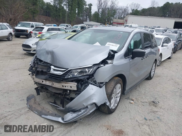 ✅ 2019 Honda Odyssey LX • VIN: 5FNRL6H25KB037220 • Lot: 44520222. Wystawiony na IAAI z przebiegiem Nie podano. Bezpłatny archiwum sprzedaży aukcyjnych z USA i szczegółowy raport historii pojazdu na DreamBid. Zdjęcie 2.