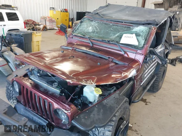 ✅ 2001 Jeep Wrangler SE • VIN: 1J4FA29P01P372136 • Лот: 42013962. Опубліковано раніше на IAAI з пробігом 163 732 миль. Безкоштовний доступ до архіву аукціонних продажів зі США та докладний звіт про історію автомобіля на DreamBid. Зображення 6.