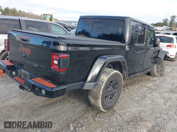 ✅ 2021 Jeep Gladiator Mojave • VIN: 1C6JJTEG9ML602500 • Lot: 41725955. Wystawiony na IAAI z przebiegiem 81 549 mil. Bezpłatny archiwum sprzedaży aukcyjnych z USA i szczegółowy raport historii pojazdu na DreamBid. Zdjęcie 4.