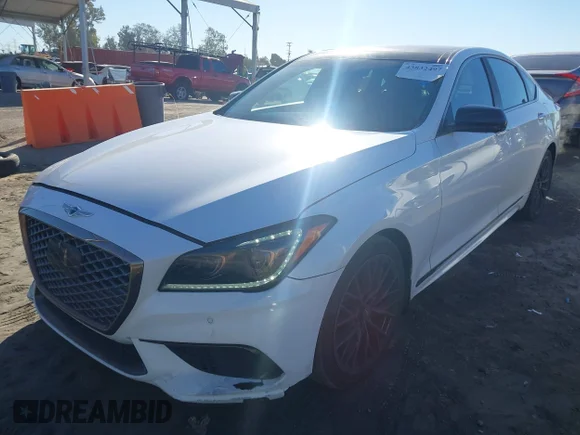 ✅ 2018 Genesis G80 Sport • VIN: KMHGN4JB9JU219147 • Лот: 43832497. Опубліковано раніше на IAAI з пробігом 129 378 миль. Безкоштовний доступ до архіву аукціонних продажів зі США та докладний звіт про історію автомобіля на DreamBid. Зображення 18.