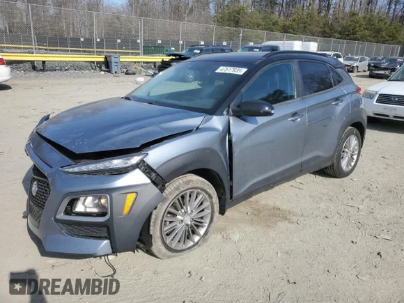✅ 2018 Hyundai Kona SEL • VIN: KM8K2CAA4JU187650 • Lot: 47517935. Wystawiony na Copart z przebiegiem 62 125 mil. Bezpłatny archiwum sprzedaży aukcyjnych z USA i szczegółowy raport historii pojazdu na DreamBid. Zdjęcie 1.