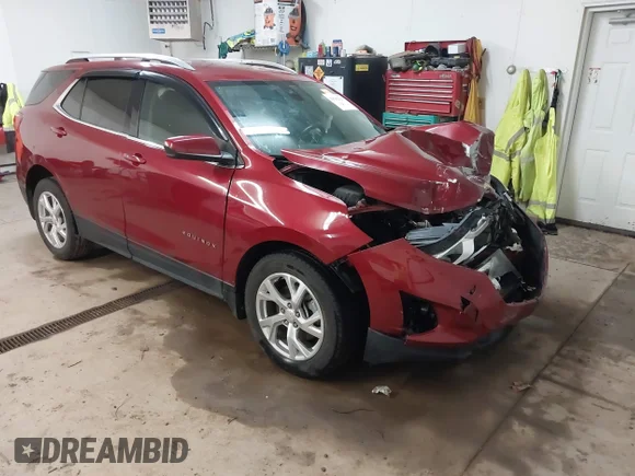 ✅ 2020 Chevrolet Equinox LT • VIN: 3GNAXVEXXLS606462 • Lot: 44382317. Listed on IAAI with 66,852 mi. Free auction sales archive from the USA and detailed vehicle history report at DreamBid. Image 1.