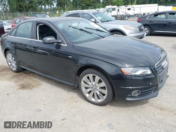 ✅ 2012 Audi A4 Premium Plus • VIN: WAUFFAFLXCN004089 • Лот: 45288162. Опубліковано раніше на IAAI з пробігом 122 753 миль. Безкоштовний доступ до архіву аукціонних продажів зі США та докладний звіт про історію автомобіля на DreamBid. Зображення 1.