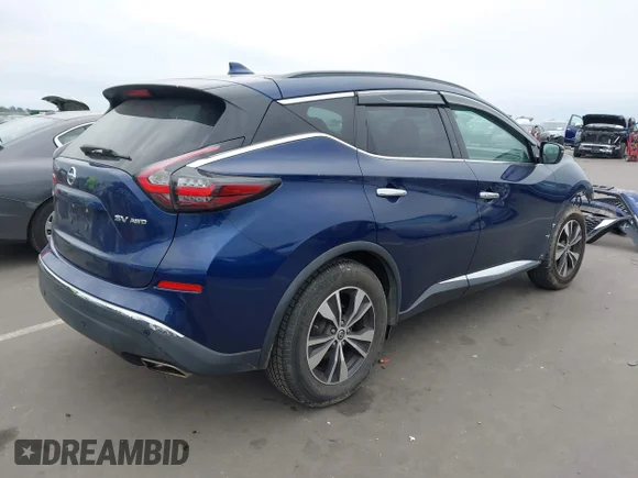 ✅ 2020 Nissan Murano SV • VIN: 5N1AZ2BS3LN124156 • Lot: 44145053. Wystawiony na IAAI z przebiegiem 182 797 mil. Bezpłatny archiwum sprzedaży aukcyjnych z USA i szczegółowy raport historii pojazdu na DreamBid. Zdjęcie 4.