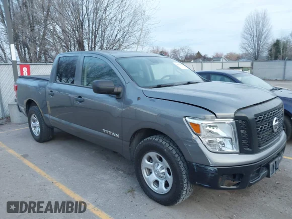 ✅ 2019 Nissan Titan S • VIN: 1N6AA1EJ7KN516738 • Lot: 44579466. Listed on IAAI with 207,504 mi. Free auction sales archive from the USA and detailed vehicle history report at DreamBid. Image 1.