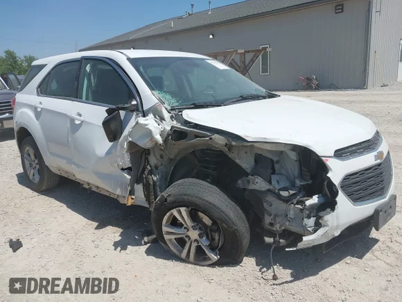 ✅ 2017 Chevrolet Equinox LS • VIN: 2GNALBEK7H6107817 • Лот: 45137594. Опубликован ранее на IAAI с пробегом 132 704 миль. Бесплатный доступ к архиву аукционных продаж из США и подробный отчёт об истории автомобиля на DreamBid. Изображение 1.