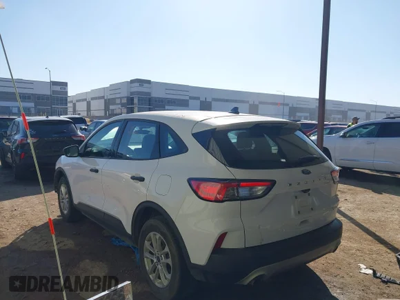 ✅ 2020 Ford Escape S • VIN: 1FMCU9F60LUA68373 • Lot: 44305446. Listed on IAAI with 85,553 mi. Free auction sales archive from the USA and detailed vehicle history report at DreamBid. Image 3.