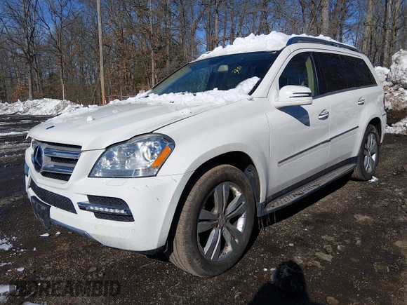 ✅ 2012 Mercedes-Benz GL 450 • VIN: 4JGBF7BE3CA785276 • Lot: 44239513. Wystawiony na IAAI z przebiegiem 117 412 mil. Bezpłatny archiwum sprzedaży aukcyjnych z USA i szczegółowy raport historii pojazdu na DreamBid. Zdjęcie 2.