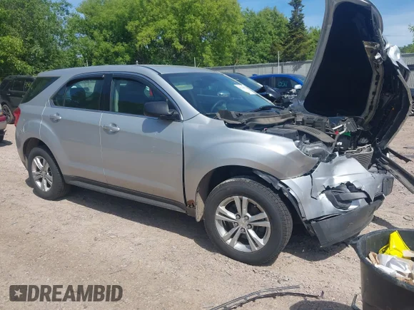 ✅ 2013 Chevrolet Equinox LS • VIN: 2GNALBEK5D6125761 • Lot: 45218079. Wystawiony na IAAI z przebiegiem 118 899 mil. Bezpłatny archiwum sprzedaży aukcyjnych z USA i szczegółowy raport historii pojazdu na DreamBid. Zdjęcie 1.