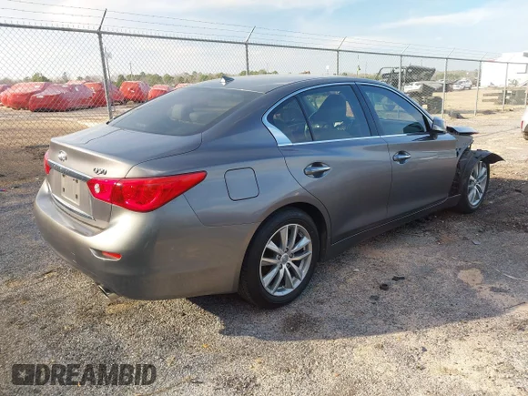 ✅ 2014 Infiniti Q50 Premium • VIN: JN1BV7AP5EM686134 • Лот: 44025793. Опубліковано раніше на IAAI з пробігом 122 045 миль. Безкоштовний доступ до архіву аукціонних продажів зі США та докладний звіт про історію автомобіля на DreamBid. Зображення 4.