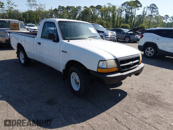 ✅ 2000 Ford Ranger XL • VIN: 1FTYR10V0YTB12124 • Lot: 45503255. Wystawiony na IAAI z przebiegiem 224 268 mil. Bezpłatny archiwum sprzedaży aukcyjnych z USA i szczegółowy raport historii pojazdu na DreamBid. Zdjęcie 1.