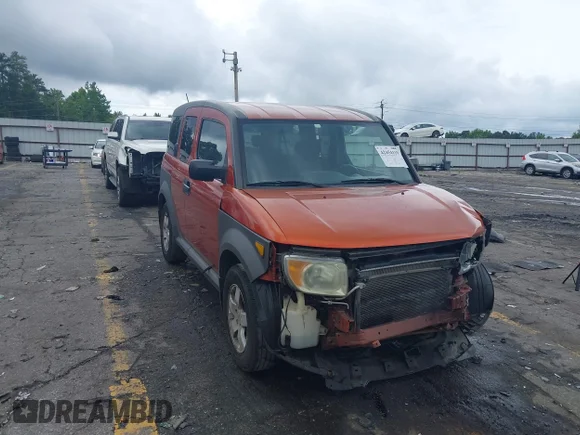 ✅ 2005 Honda Element EX • VIN: 5J6YH28645L033745 • Лот: 42454119. Опубліковано раніше на IAAI з пробігом 232 448 миль. Безкоштовний доступ до архіву аукціонних продажів зі США та докладний звіт про історію автомобіля на DreamBid. Зображення 1.