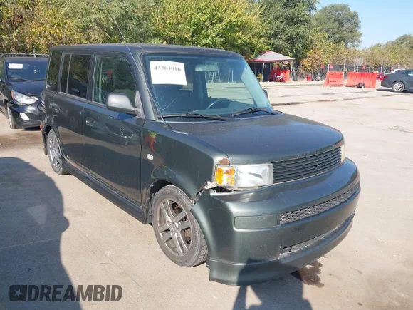 ✅ 2006 Scion xB • VIN: JTLKT334364042118 • Lot: 43363016. Listed on IAAI with 256,809 mi. Free auction sales archive from the USA and detailed vehicle history report at DreamBid. Image 1.