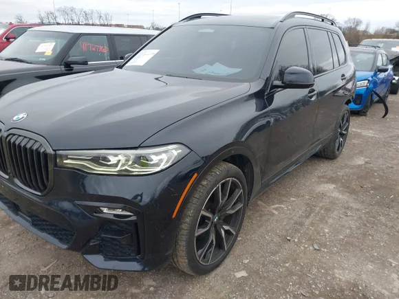 ✅ 2022 BMW X7 xDrive40i • VIN: 5UXCW2C08N9L13169 • Лот: 41726947. Опубліковано раніше на IAAI з пробігом 59 752 миль. Безкоштовний доступ до архіву аукціонних продажів зі США та докладний звіт про історію автомобіля на DreamBid. Зображення 2.