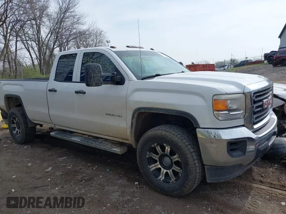 ✅ 2015 GMC Sierra 2500HD • VIN: 1GT22XEG4FZ144415 • Lot: 44781663. Listed on IAAI with 213,305 mi. Free auction sales archive from the USA and detailed vehicle history report at DreamBid. Image 1.