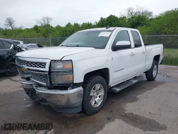 ✅ 2015 Chevrolet Silverado 1500 LT • VIN: 1GCRCREC0FZ308800 • Лот: 44762101. Опубліковано раніше на IAAI з пробігом 76 200 миль. Безкоштовний доступ до архіву аукціонних продажів зі США та докладний звіт про історію автомобіля на DreamBid. Зображення 2.