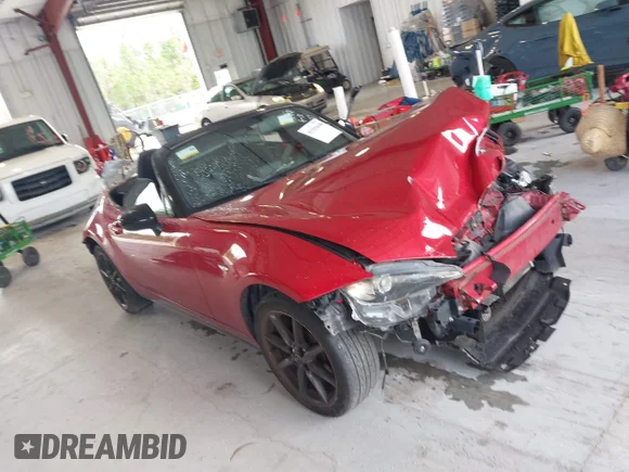 ✅ 2016 Mazda MX-5 Miata Club • VIN: JM1NDAC70G0114437 • Lot: 45215630. Listed on IAAI with Not provided. Free auction sales archive from the USA and detailed vehicle history report at DreamBid. Image 1.