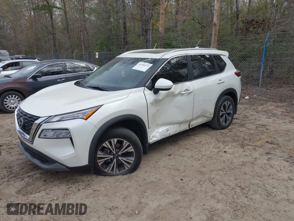 ✅ 2023 Nissan Rogue SV • VIN: 5N1BT3BA2PC767098 • Lot: 44700575. Wystawiony na IAAI z przebiegiem 43 827 mil. Bezpłatny archiwum sprzedaży aukcyjnych z USA i szczegółowy raport historii pojazdu na DreamBid. Zdjęcie 2.