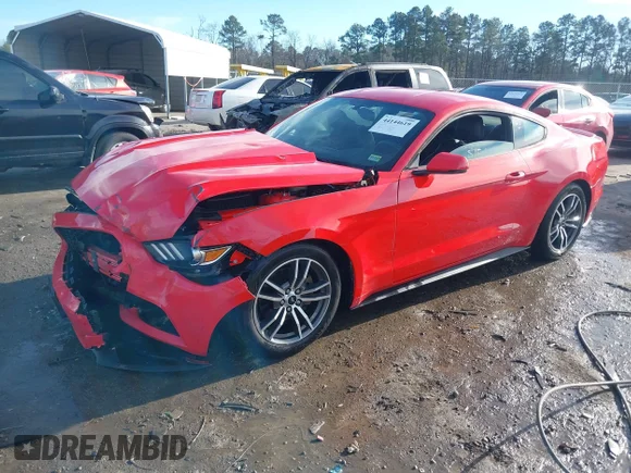 ✅ 2015 Ford Mustang EcoBoost Premium • VIN: 1FA6P8TH2F5433021 • Лот: 44144619. Опубликован ранее на IAAI с пробегом 75 952 миль. Бесплатный доступ к архиву аукционных продаж из США и подробный отчёт об истории автомобиля на DreamBid. Изображение 2.