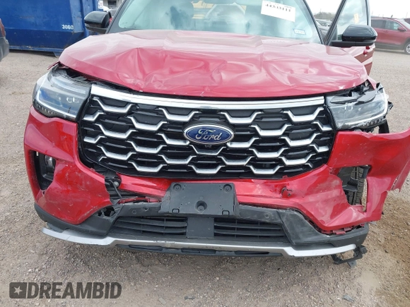 ✅ 2025 Ford Explorer Platinum • VIN: 1FMUK8HH2SGA61005 • Lot: 44303111. Wystawiony na IAAI z przebiegiem Nie podano. Bezpłatny archiwum sprzedaży aukcyjnych z USA i szczegółowy raport historii pojazdu na DreamBid. Zdjęcie 6.