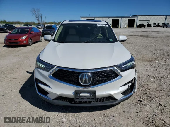 ✅ 2020 Acura RDX Technology • VIN: 5J8TC2H57LL023313 • Lot: 49450794. Wystawiony na Copart z przebiegiem 47 492 mil. Bezpłatny archiwum sprzedaży aukcyjnych z USA i szczegółowy raport historii pojazdu na DreamBid. Zdjęcie 5.