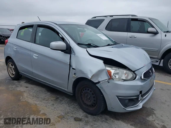 ✅ 2018 Mitsubishi Mirage ES • VIN: ML32A3HJ8JH011418 • Лот: 42381238. Опубліковано раніше на IAAI з пробігом 118 235 миль. Безкоштовний доступ до архіву аукціонних продажів зі США та докладний звіт про історію автомобіля на DreamBid. Зображення 1.