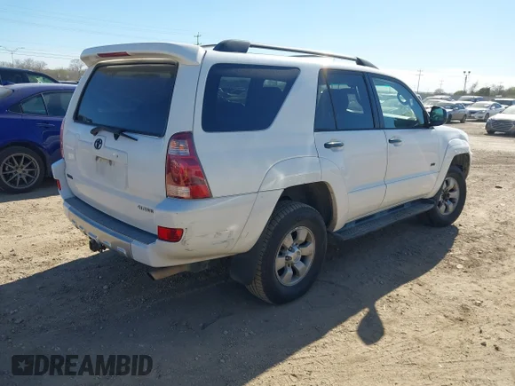 ✅ 2003 Toyota 4Runner SR5 • VIN: JTEZU14R938008660 • Lot: 44167240. Wystawiony na IAAI z przebiegiem 205 986 mil. Bezpłatny archiwum sprzedaży aukcyjnych z USA i szczegółowy raport historii pojazdu na DreamBid. Zdjęcie 4.