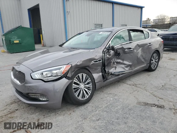 ✅ 2017 Kia K900 Luxury • VIN: KNALU4D36H6035550 • Лот: 50064555. Опубликован ранее на Copart с пробегом 102 212 миль. Бесплатный доступ к архиву аукционных продаж из США и подробный отчёт об истории автомобиля на DreamBid. Изображение 1.