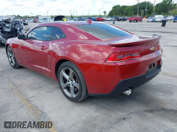 ✅ 2014 Chevrolet Camaro SS • VIN: 2G1FK1EJ5E9204066 • Лот: 45163937. Опубліковано раніше на IAAI з пробігом 95 091 миль. Безкоштовний доступ до архіву аукціонних продажів зі США та докладний звіт про історію автомобіля на DreamBid. Зображення 3.