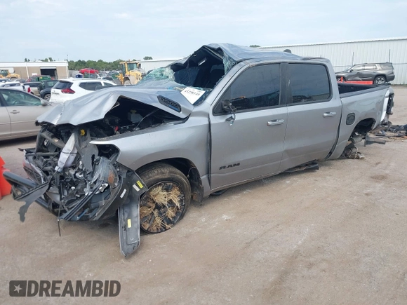 ✅ 2021 Ram 1500 Lone Star • VIN: 1C6SRFFT5MN547414 • Lot: 43258149. Wystawiony na IAAI z przebiegiem 50 315 mil. Bezpłatny archiwum sprzedaży aukcyjnych z USA i szczegółowy raport historii pojazdu na DreamBid. Zdjęcie 2.